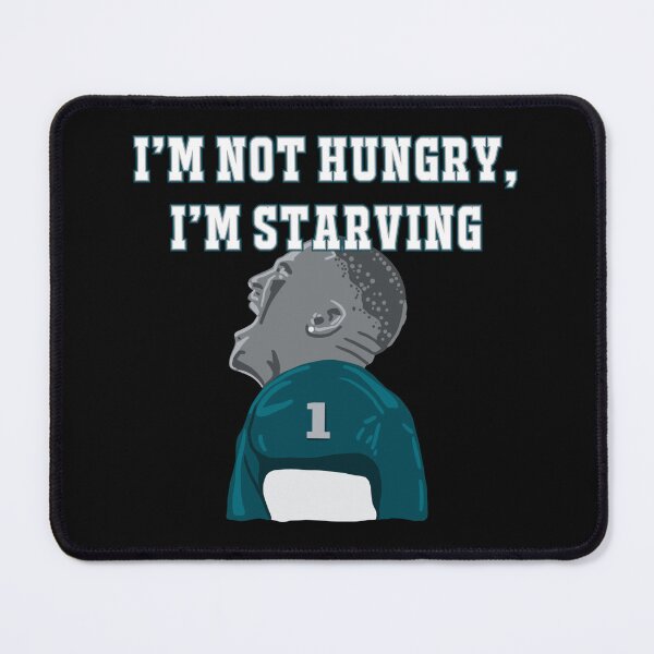 Item preview, Jalen Hurts “I’m Starving” designed and sold by RachWillz.