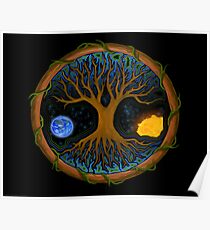 Astral Tree of Life Poster