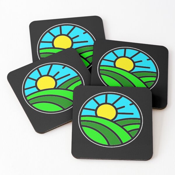Item preview, Sunshine Over The Hills Black Apparel designed and sold by PastyDesigns.