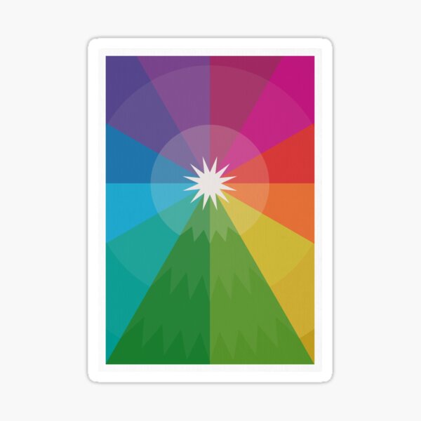 Happy Hue-lidays! Sticker