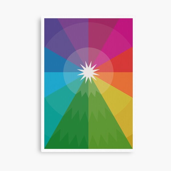 Happy Hue-lidays! Canvas Print