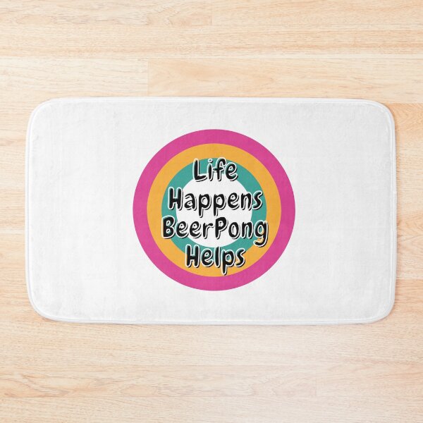 Item preview, Life happens Beer Pong helps designed and sold by TheRightHonMP.
