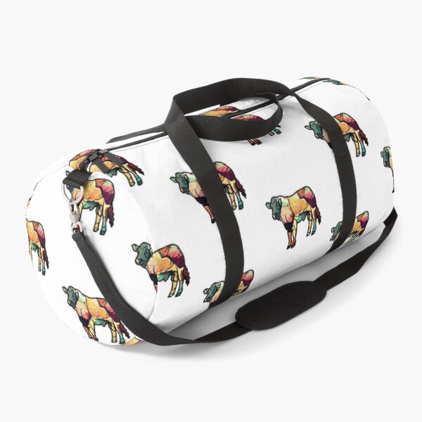 Item preview, Abstract pattern Tarentaise Cattle Cow silhouette sticker designed and sold by FarmsteadAcers.
