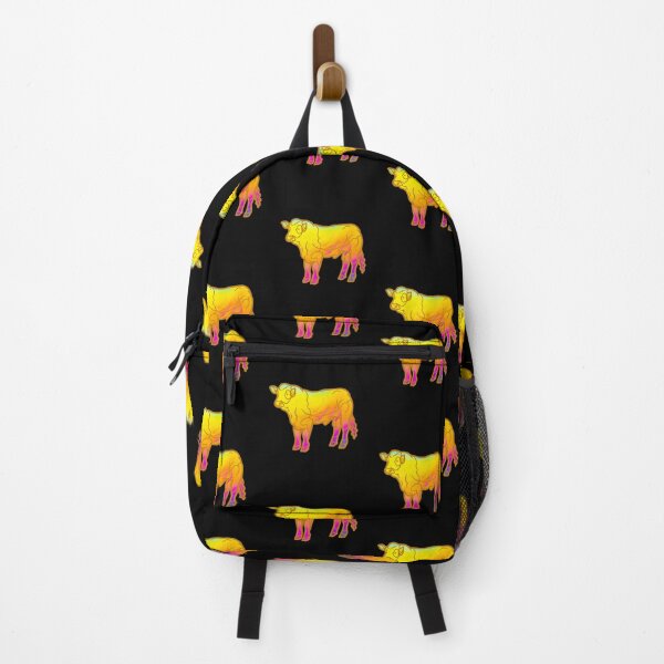 Item preview, Tarentaise Cattle Bright and colorful Cow silhouette sticker designed and sold by FarmsteadAcers.
