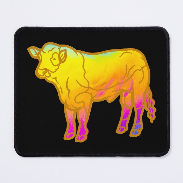 Item preview, Tarentaise Cattle Bright and colorful Cow silhouette sticker designed and sold by FarmsteadAcers.