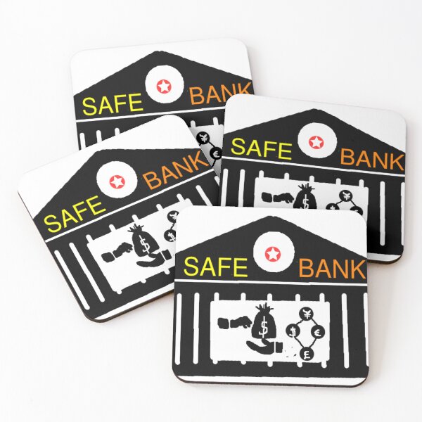 Item preview, Safe Banking Illustration designed and sold by 3triadstore.