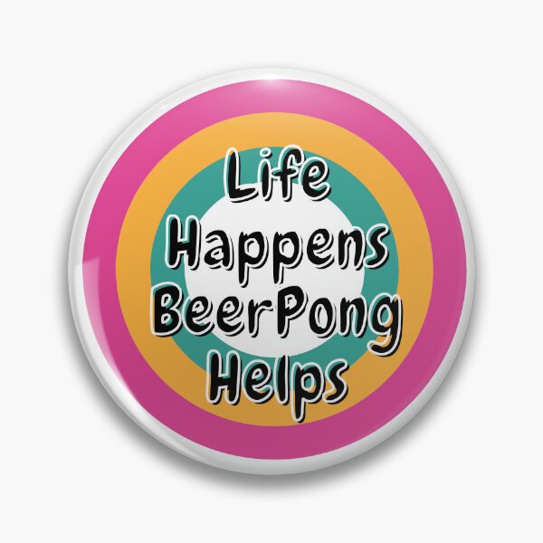 Item preview, Life happens Beer Pong helps designed and sold by TheRightHonMP.