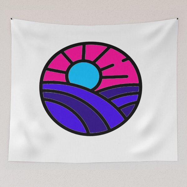 Item preview, Sunshine Over The Hills White Apparel Design 2 designed and sold by PastyDesigns.