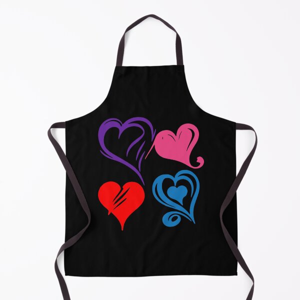 Item preview, Hearts. Multicolor version designed and sold by RetroNeon.
