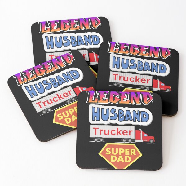 Item preview, husband dad trucker legend  designed and sold by mottyshop.