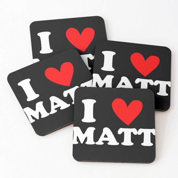 Artikelvorschau, Ich liebe Matt I Herz Matt entworfen und verkauft von donvector.