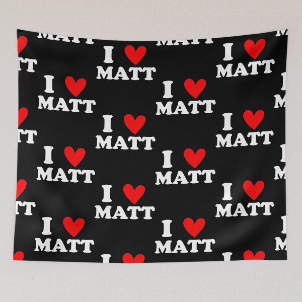 Artikelvorschau, Ich liebe Matt I Herz Matt entworfen und verkauft von donvector.