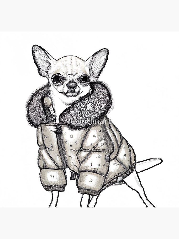 Chihuahua on sale puffer jacket