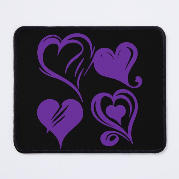 Item preview, Hearts. Purple version designed and sold by RetroNeon.