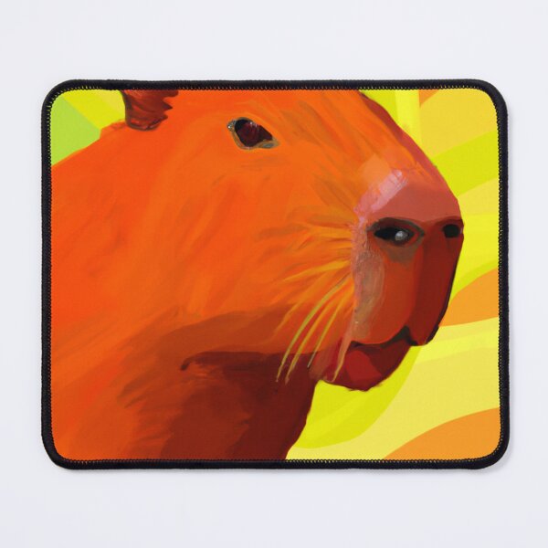 Item preview, The Stoic Capybara designed and sold by CatPaintStore.