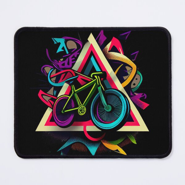Item preview, BMX graphics with a mix of colorful and simple forms, in a tattoo and pop-art inspired by the look of cartoons (4) designed and sold by TourDePassion.