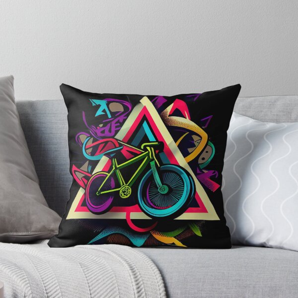Item preview, BMX graphics with a mix of colorful and simple forms, in a tattoo and pop-art inspired by the look of cartoons (4) designed and sold by TourDePassion.