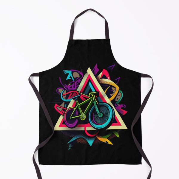 Item preview, BMX graphics with a mix of colorful and simple forms, in a tattoo and pop-art inspired by the look of cartoons (4) designed and sold by TourDePassion.