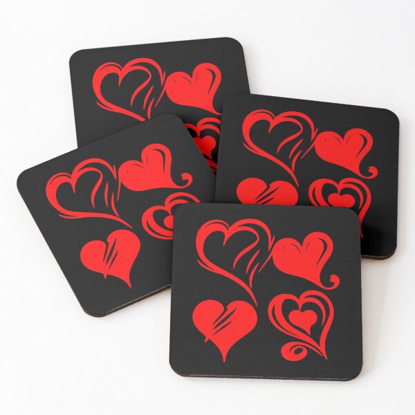 Item preview, Hearts. Red version  designed and sold by RetroNeon.