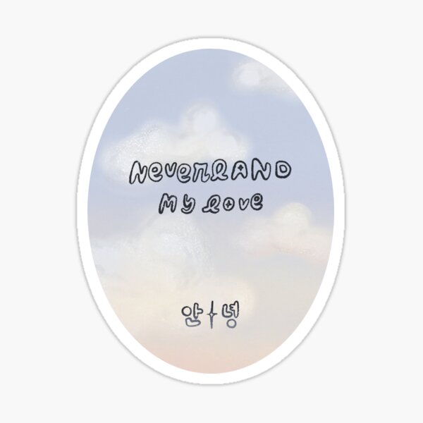 Item preview, txt farewell, neverland sky designed and sold by hugbeom.
