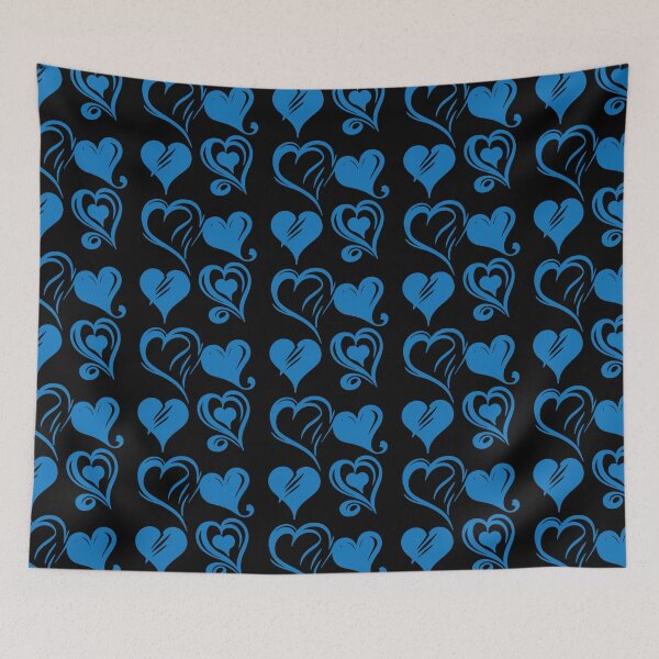 Item preview, Hearts. Light blue version  designed and sold by RetroNeon.