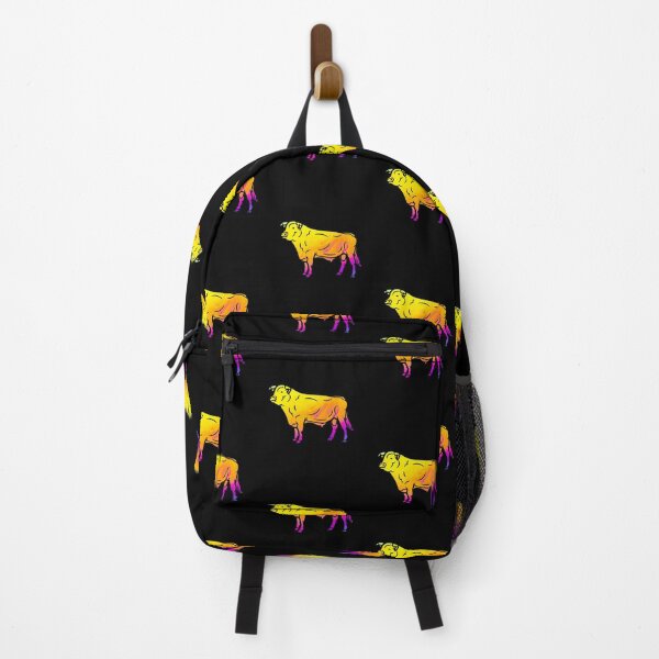 Item preview, Old Gloucester Cattle Bright and colorful Cow silhouette sticker designed and sold by FarmsteadAcers.