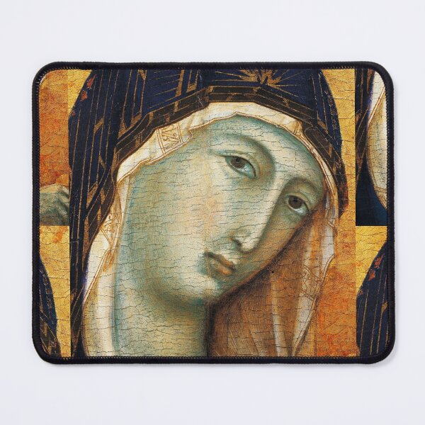 Item preview, The Virgin and Child on a Throne (Fragment) by Duccio di Buoninsegna 1311 designed and sold by VandArts.