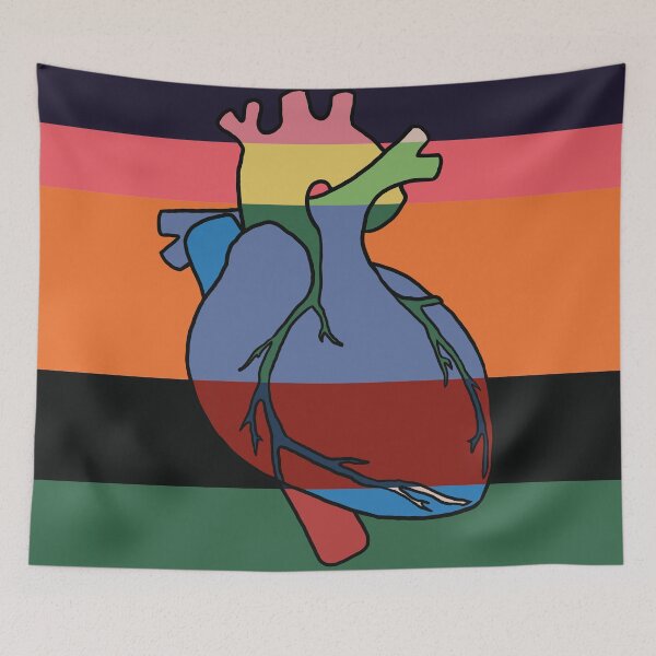 Item preview, Entropic Paints Human Heart 4 designed and sold by Entropic-Paints.