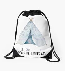little adventurer Drawstring Bag