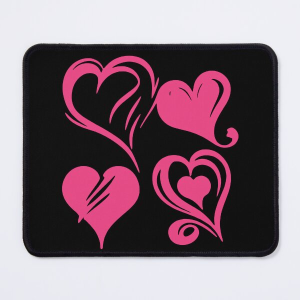 Item preview, Hearts. Pink version designed and sold by RetroNeon.