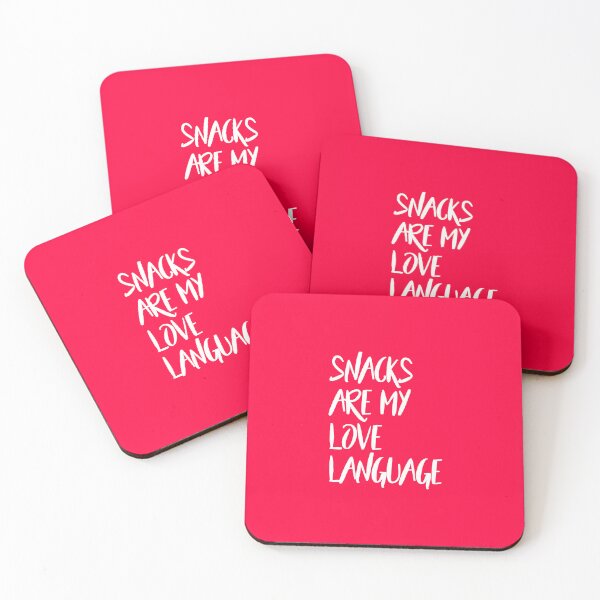 Item preview, Snacks are my Love Lang.uage  designed and sold by Ambilart1.