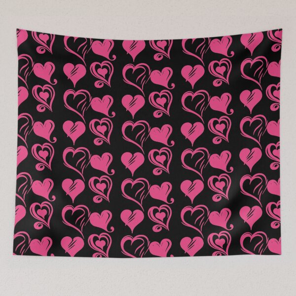 Item preview, Hearts. Pink version  designed and sold by RetroNeon.