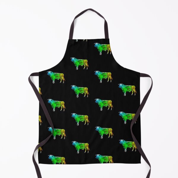 Item preview, Old Gloucester Cattle Paint splatter Cow silhouette sticker designed and sold by FarmsteadAcers.