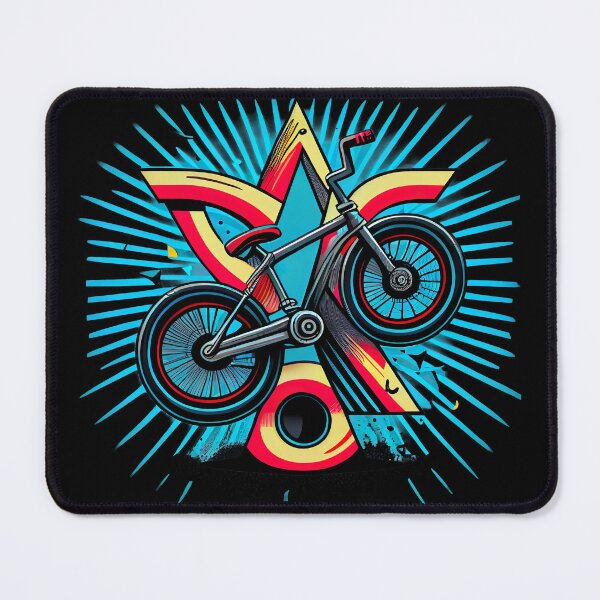 Item preview, BMX graphics with a mix of colorful and simple forms, in a tattoo and pop-art inspired by the look of cartoons (5) designed and sold by TourDePassion.