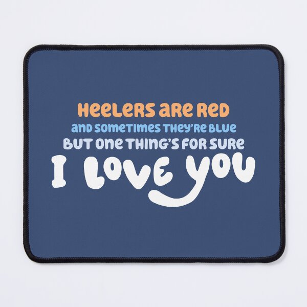 Item preview, Bluey Valentine Poem designed and sold by spookyhobbit.