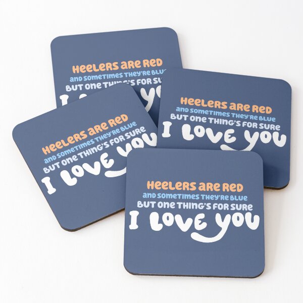 Item preview, Bluey Valentine Poem designed and sold by spookyhobbit.