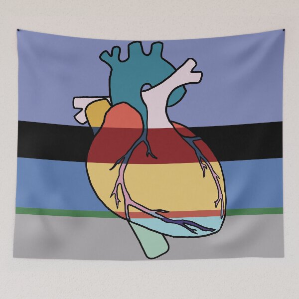 Item preview, Entropic Paints Human Heart 3 designed and sold by Entropic-Paints.