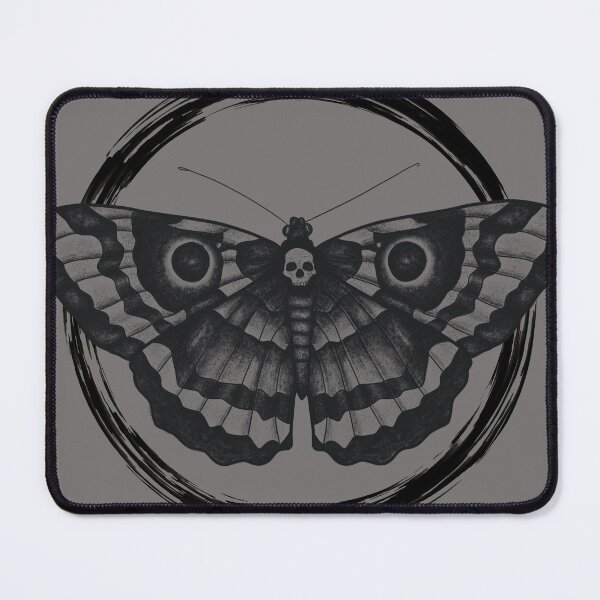 Item preview, Moth skull designed and sold by AnnaRobinn.