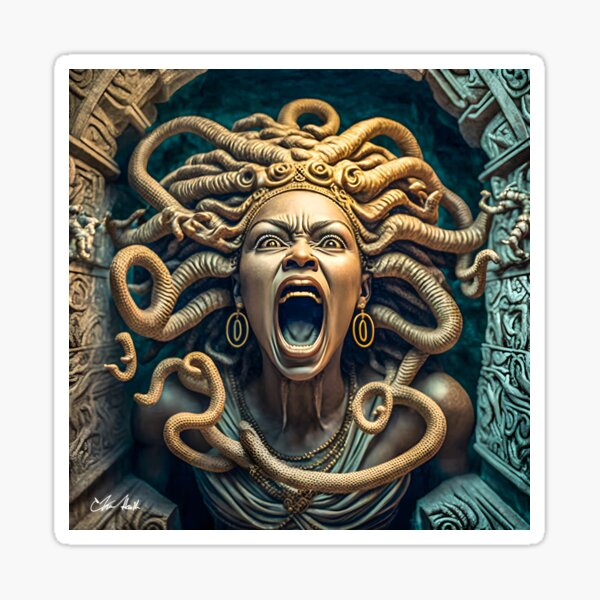 Item preview, Medusa the statue designed and sold by elmodern.