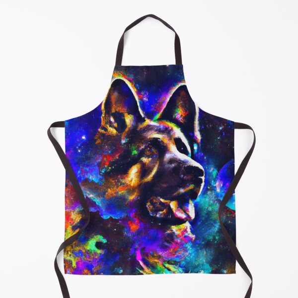 Item preview, A galactic german shepherd design. Cosmic German Shepherd designed and sold by Doggymadness.