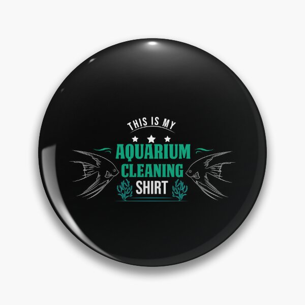 Item preview, Aquarium Cleaning Funny Angelfish Skalar Cichlid designed and sold by StrongShirts.