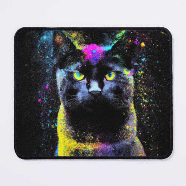 Item preview, Black Cat with Colored Powder designed and sold by patrikkoncz.