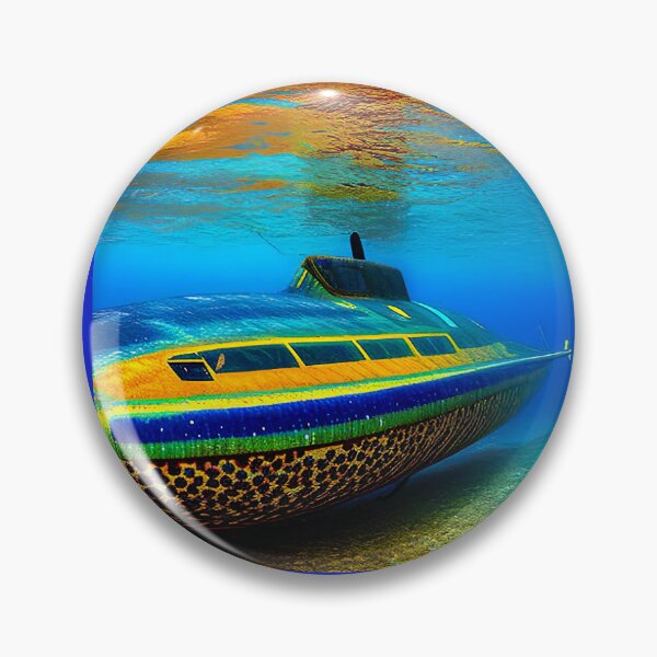 Item preview, Deep Sea Adventure: Discover the underwater world in a colorful submarine designed and sold by Kluckies.