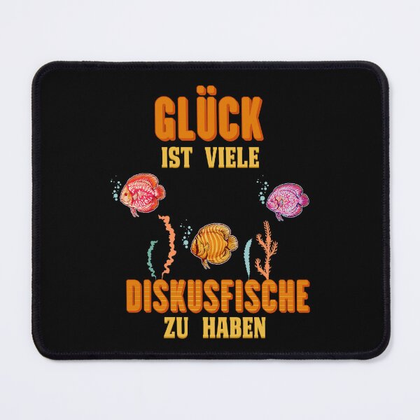 Item preview, Aquarium Glück Funny Discus Fish Aquarist Cichlid designed and sold by StrongShirts.