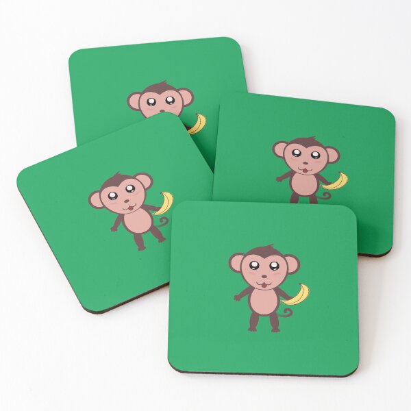 Item preview, Monkey w/banana designed and sold by Cranemann.