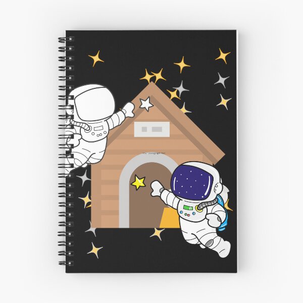 Item preview, Astronauts and a Doghouse in Space designed and sold by Rachel July.