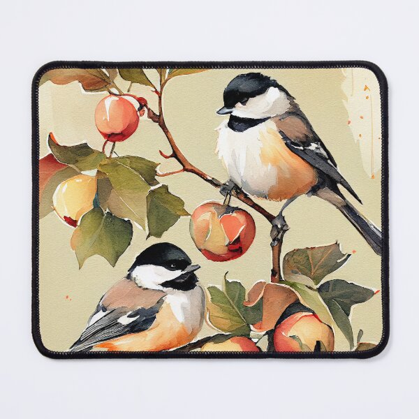 Item preview, Watercolor Chickadee print designed and sold by Patrick Edwards.