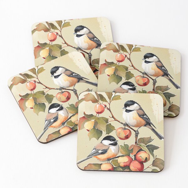 Item preview, Watercolor Chickadee print designed and sold by Patrick Edwards.