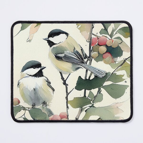 Item preview, Watercolor Chickadee print designed and sold by Patrick Edwards.