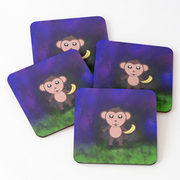 Item preview, Cosmic Monkey w/Banana designed and sold by Cranemann.
